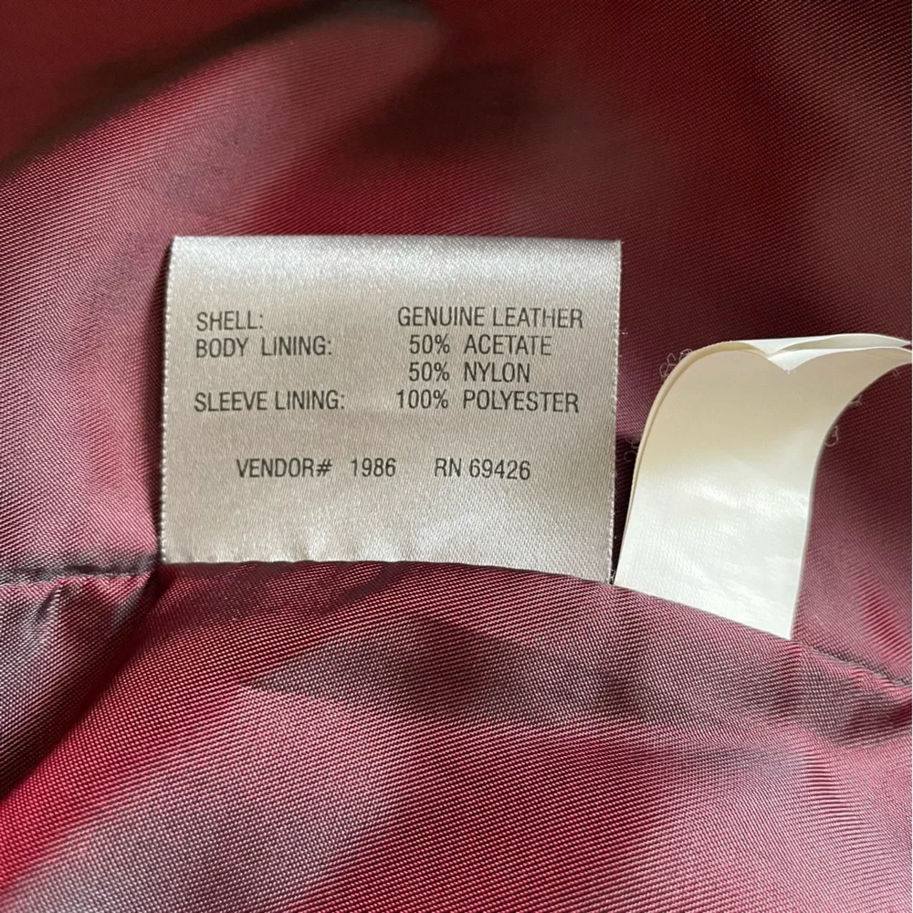 Wilson’s Leather Black Leather coat - Picture 7 of 8